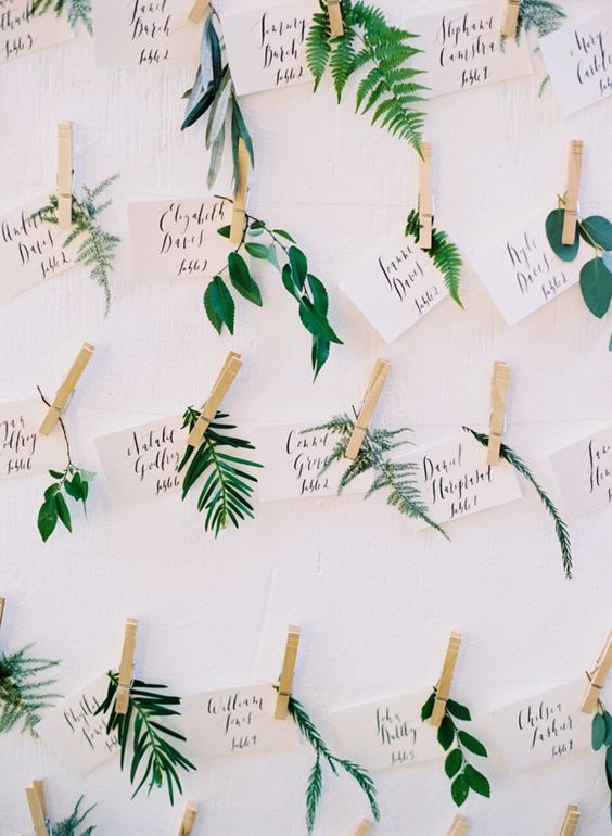 10 IDEAS FOR YOUR GREENERY-THEMED TABLEAU MARIAGE - I Do in Italy