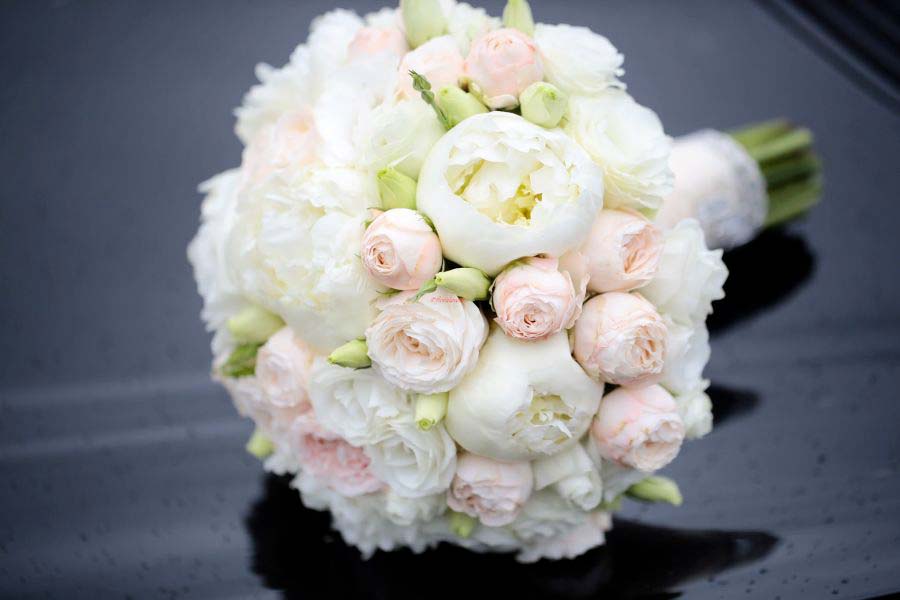 Bouquet Peonie Sposa.White Wedding Bouquet Here Are The Possible Combinations