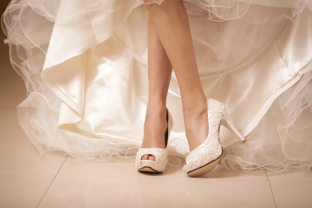 scarpe da sposa invernali